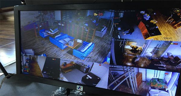 某咖啡连锁店监控系统安装案例